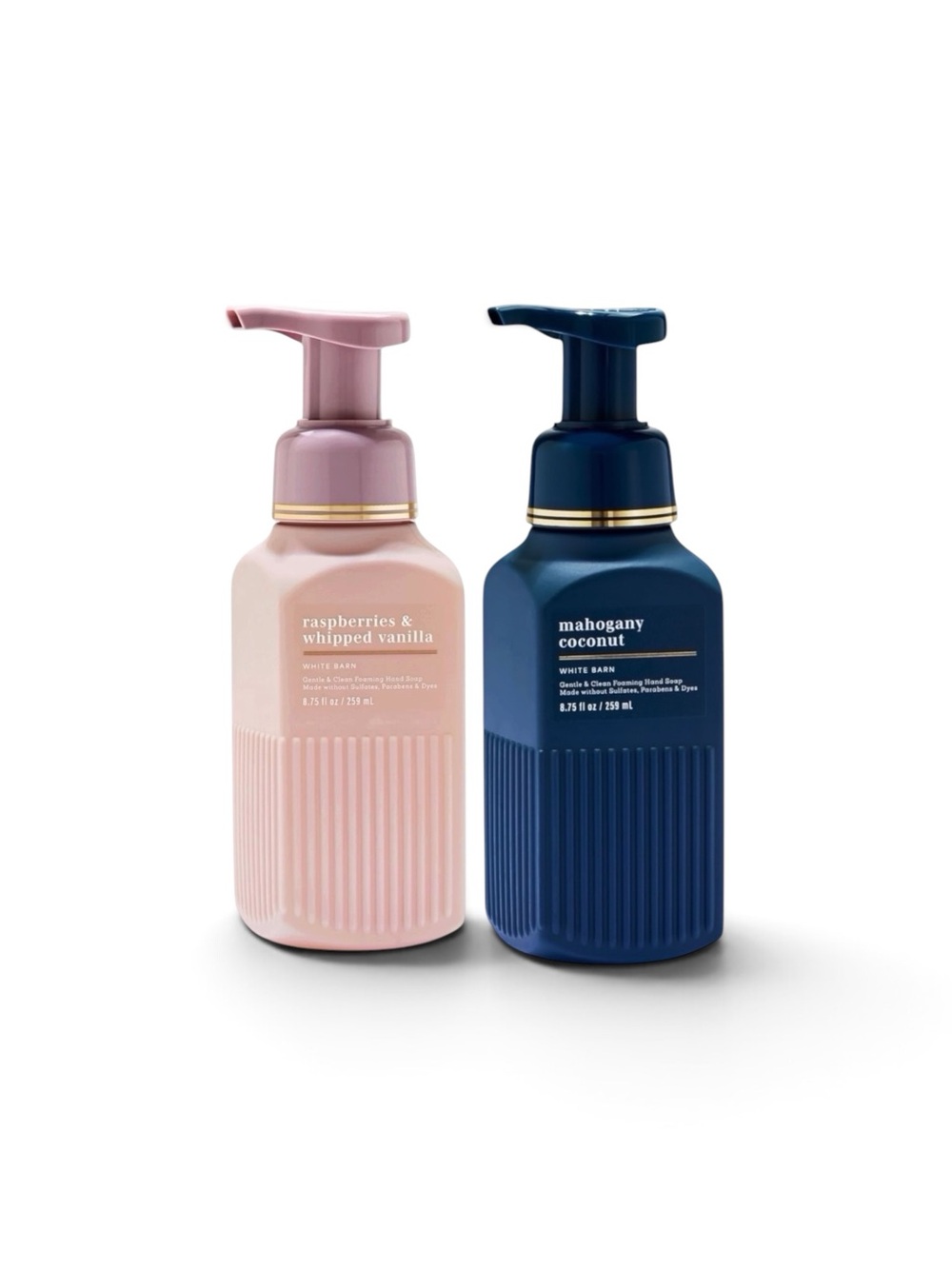 Bath & Body Works LUXE gentle & clean foaming hand soap 8.75 fl oz set